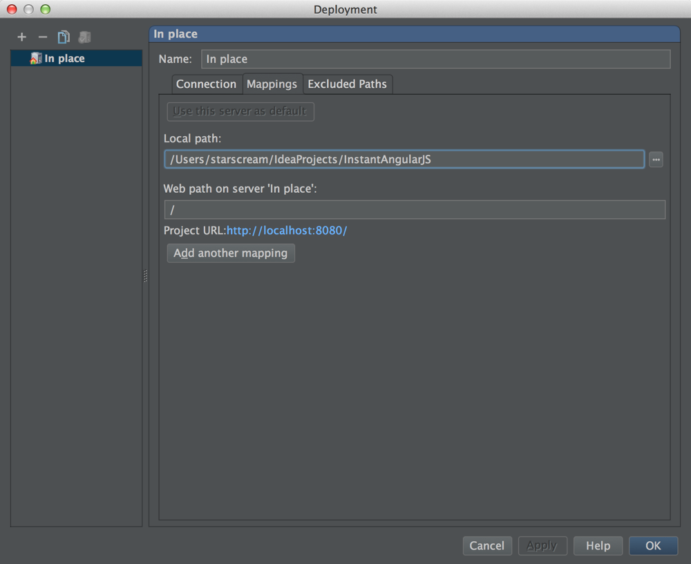 Deployment Mappings